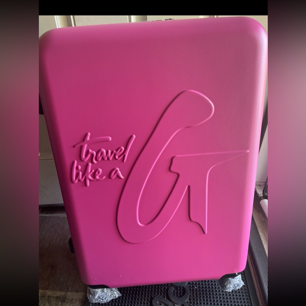 Pink Travel Suitcase